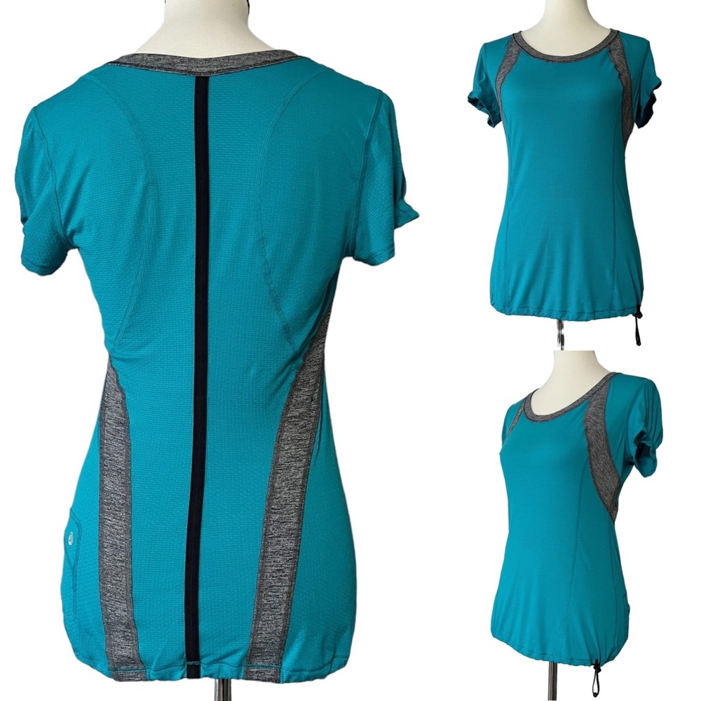 Lululemon Revitalize‎ Tech Short Sleeve T-shirt Size 6